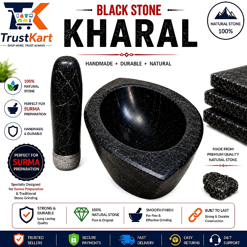 10″ Taxila Black Stone Kharal