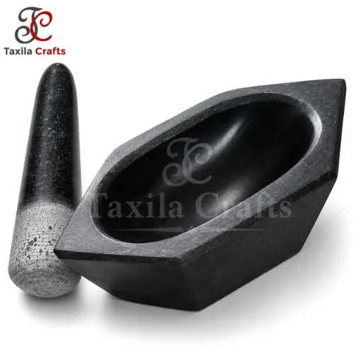 11 Inch Taxila Hills Black Stone Kharal – Handmade