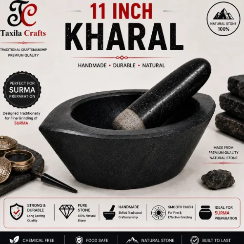 11″ Taxila Black Stone Kharal