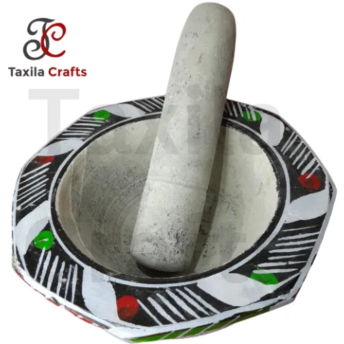 axila Hills 9″ Black Stone Grinder – Kundi Watta /